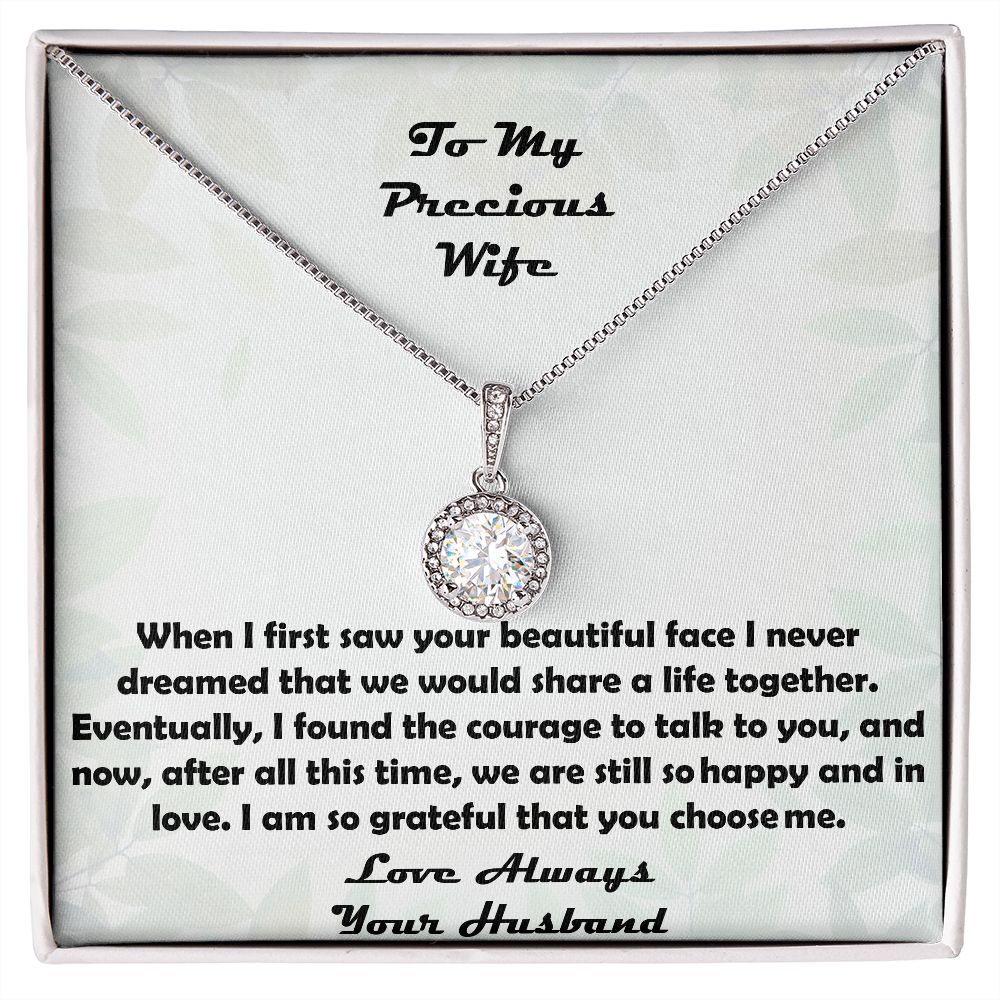 To My Wife Necklace Anniversary Gift For Wife Wife Birthday Gift Gift For Wife Wife Necklace Mothers Day Gift For Wife