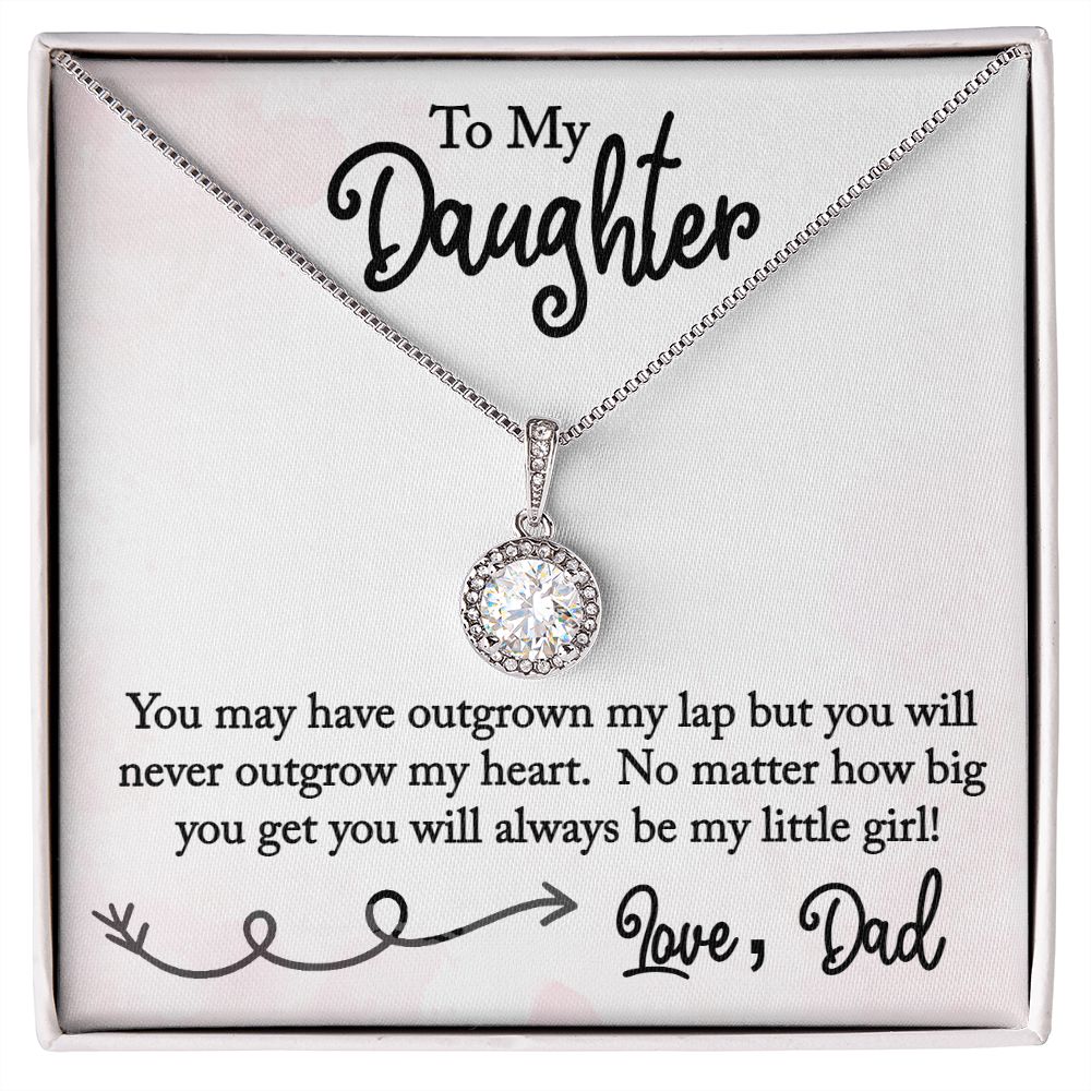 Gift for Daughter from Dad To My Daughter Necklace Daughter Birthday Gift Daughter Graduation Gift Daughter Gift from Dad
