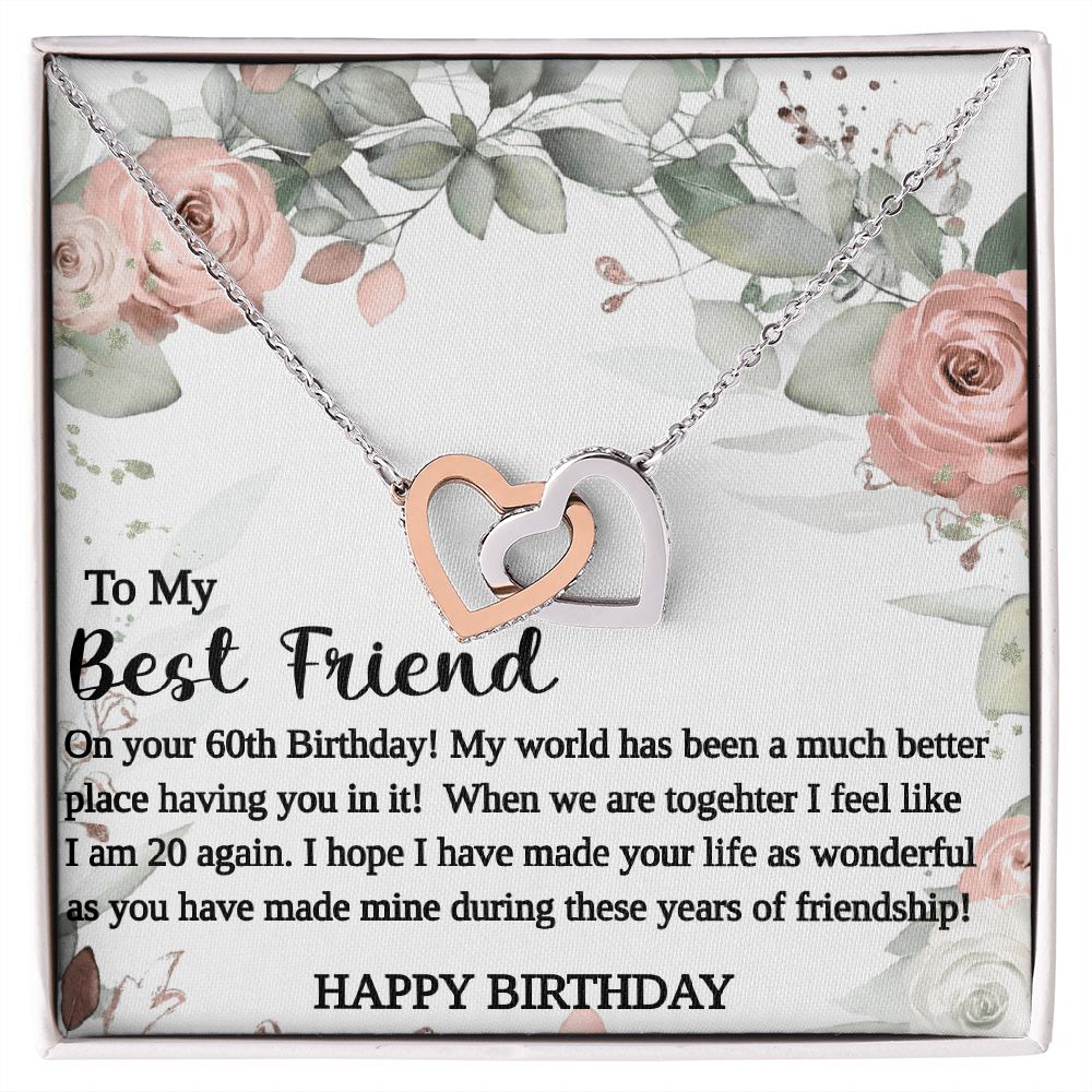 60TH BIRTHDAY GIFT Meaningful Best Friend Gift for 60th Birthday