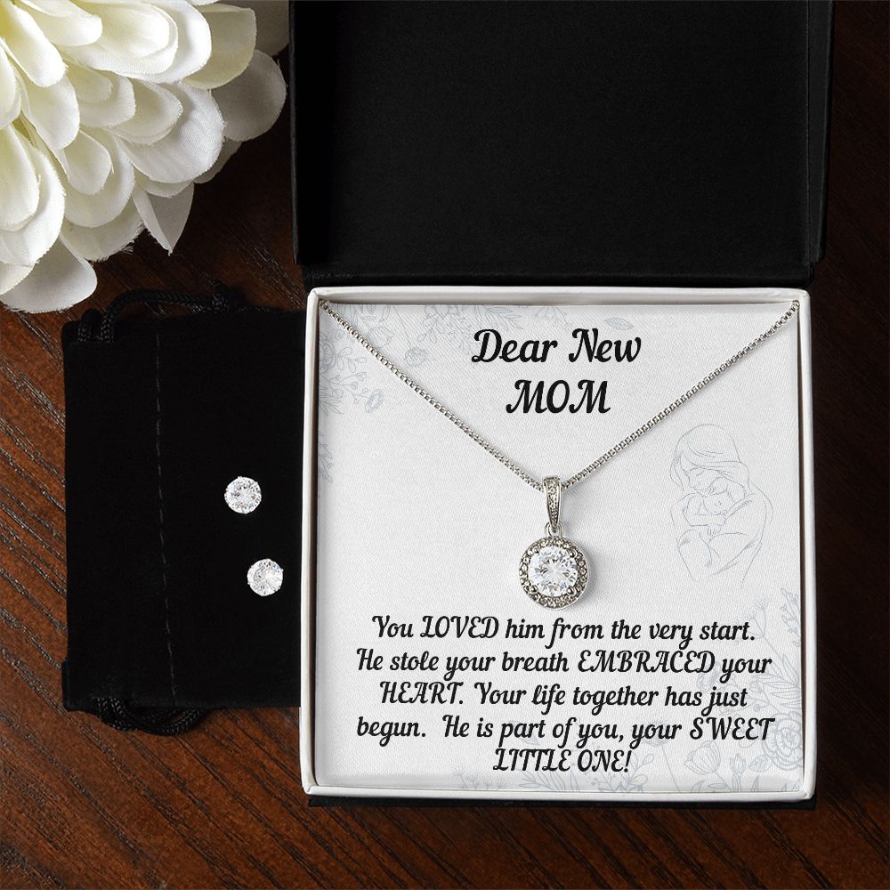 Expecting Mom Gift Pregnancy Gift for Friend Gift for First Time New Baby Boy Gift Mom New Parents Gift Pregnancy Gift for Best Friend Gift for Mom to Be Necklace