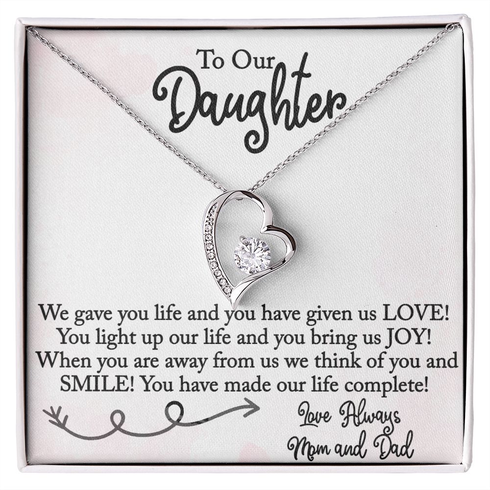 Gift for Daughter from Dad To My Daughter Necklace Daughter Birthday Gift Daughter Graduation Gift Daughter Gift from Mom