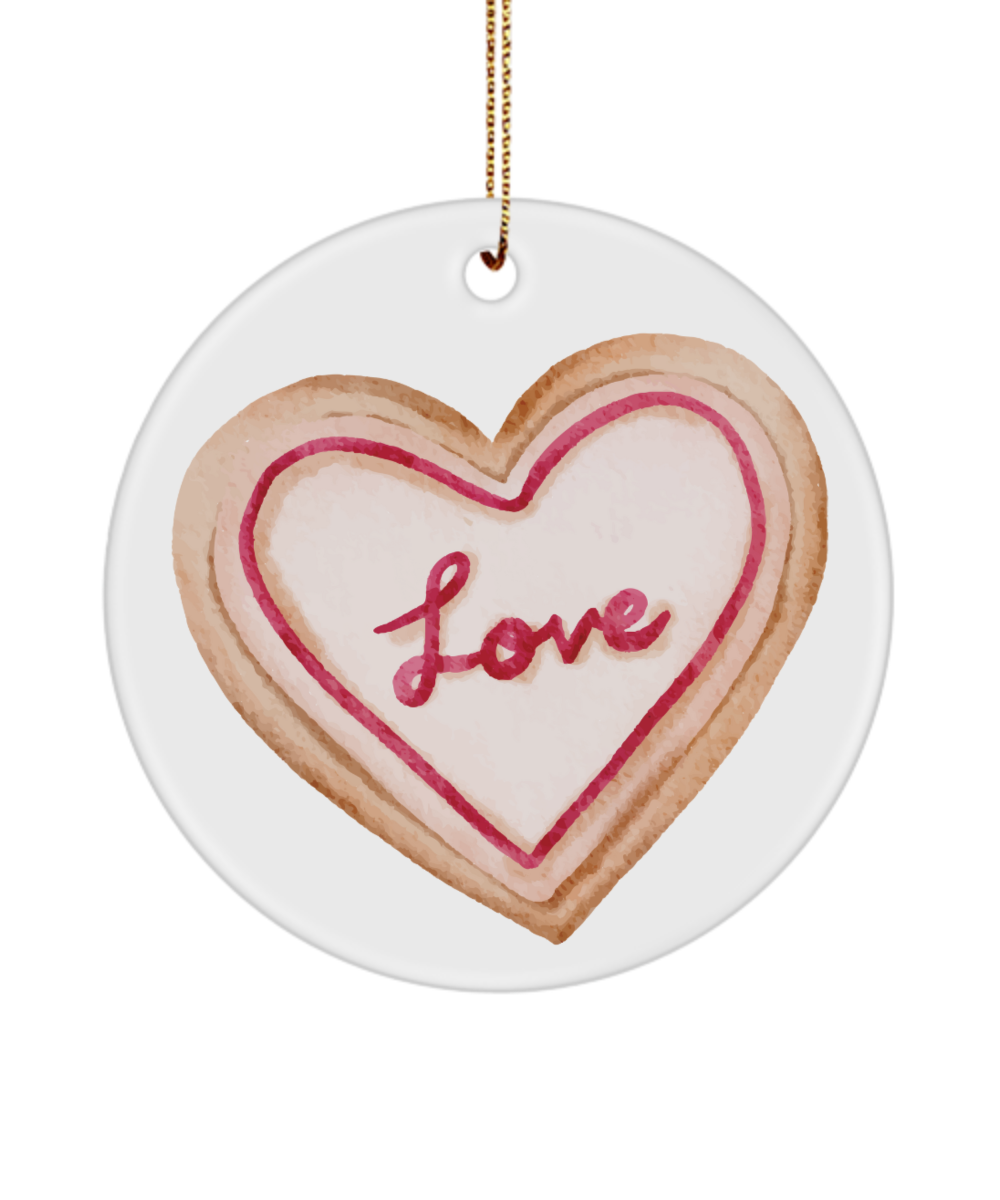 Love Ornament - Valentines or Wedding