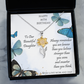 16th Birthday Gift Sunflower Necklace Sweet Sixteen Daughter